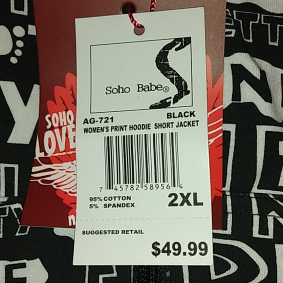 Hoodie w/graphics - Picture 2 of 6